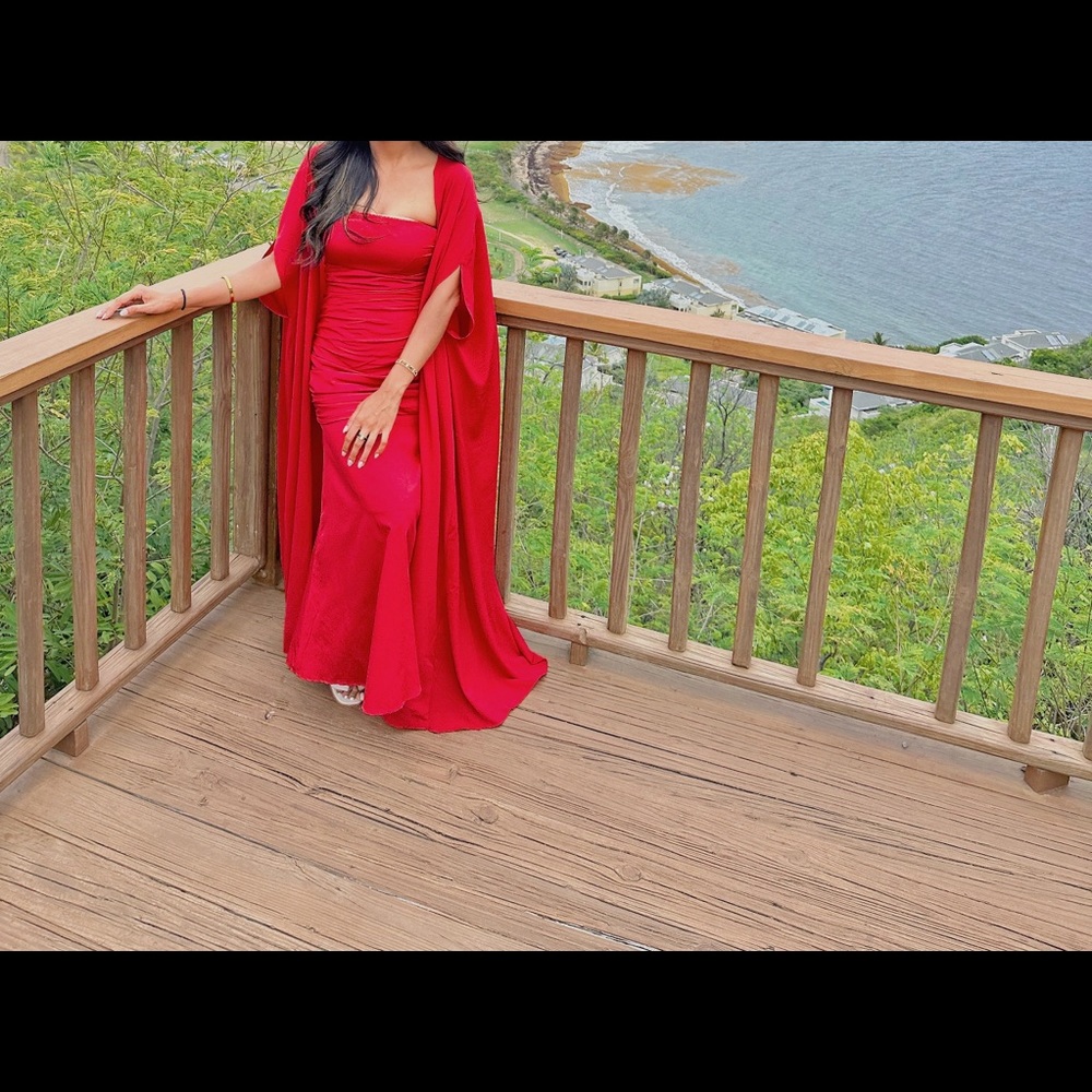 2 piece kaftan abaya kimono and inner tube top dress